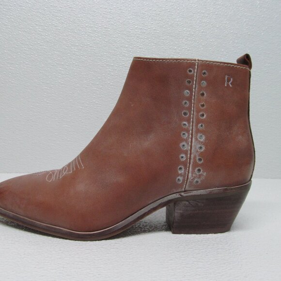 ROAN Bed-Stu Aggie Distressed Leather Western Boot size 8M - Picture 4 of 11